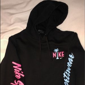 Nike sportswear mixed color hoodie